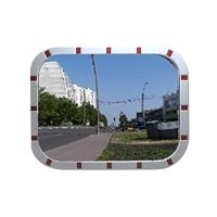 Дорожное уличное зеркало прямоугольное 600х800 мм